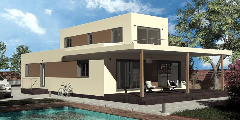 Casa prefabricada Casa modular Adra de American Building System