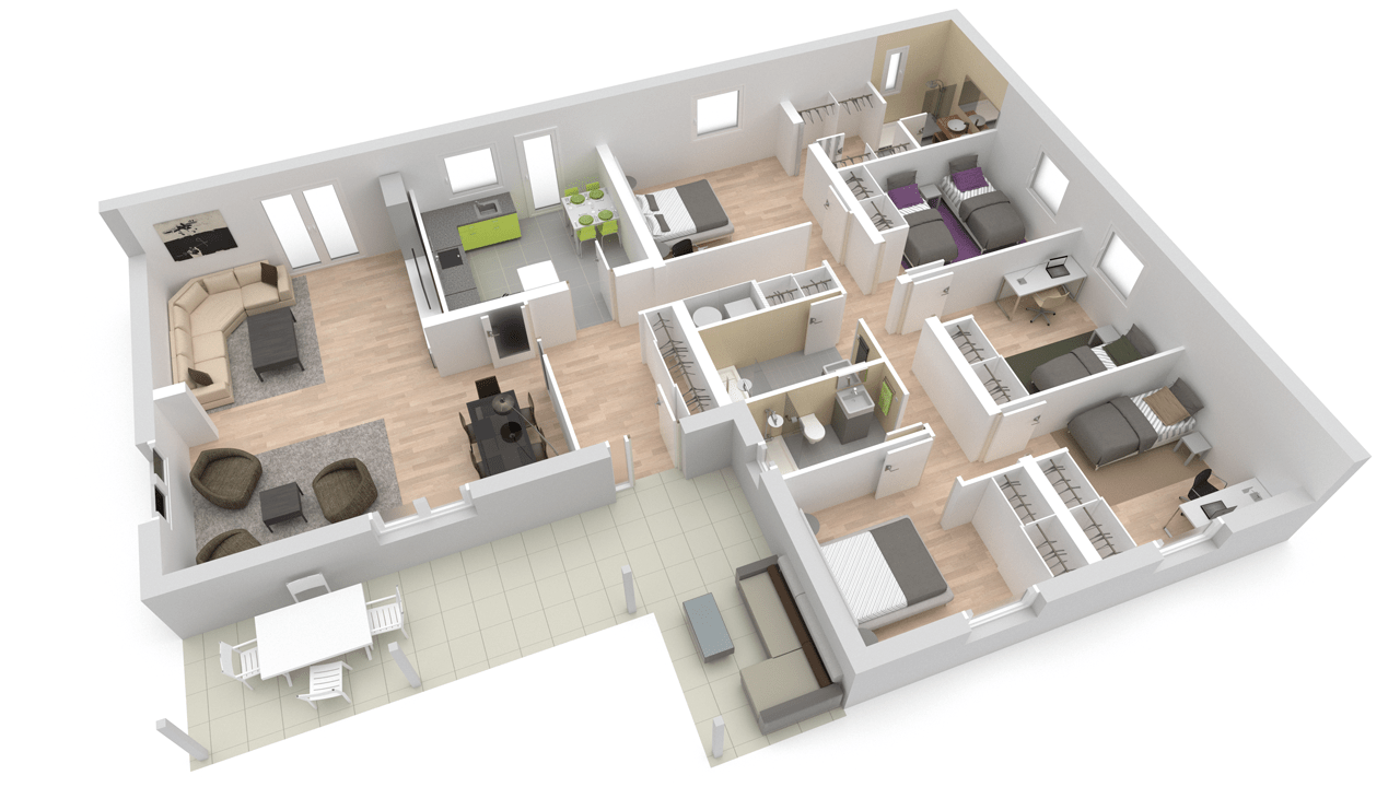 Casa prefabricada Casa modular Ebro de American Building System