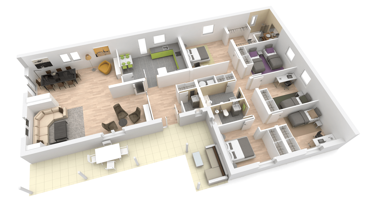 Casa prefabricada Casa modular Sorbe de American Building System