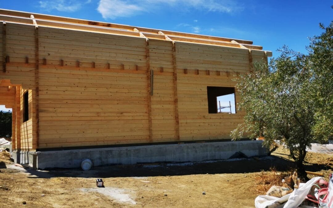 Casa prefabricada de madera de dos plantas modelo Verona de Artybel
