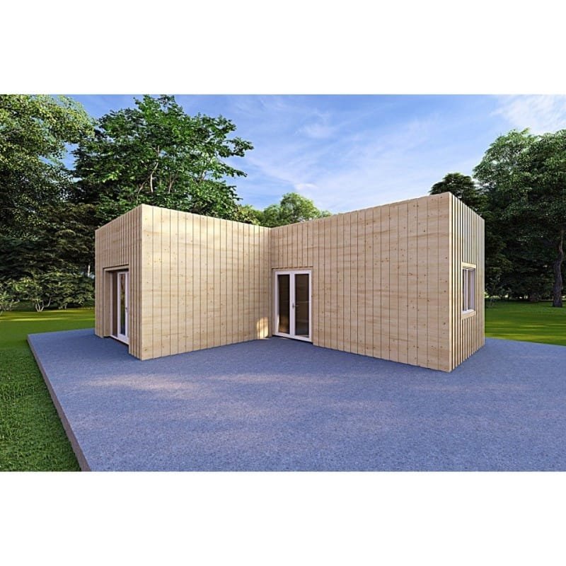 Casa prefabricada de madera en L Yara de Caleba