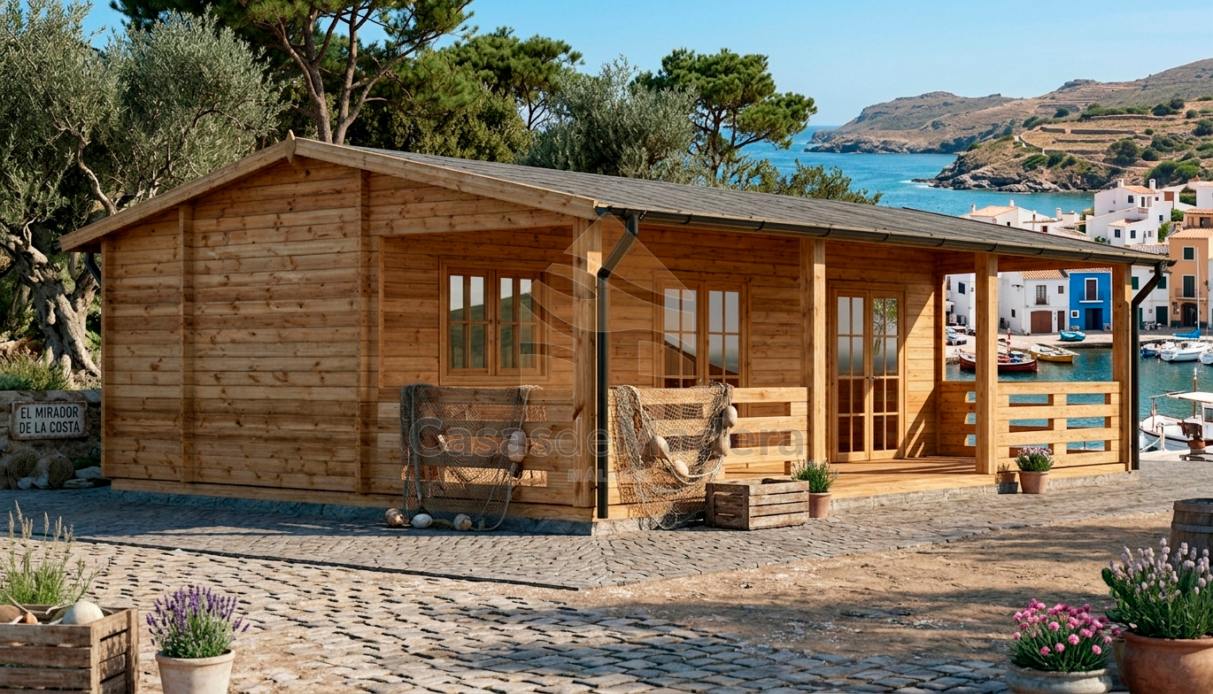 Casa prefabricada Casa Antequera 52 m² de Casas de Madera Málaga