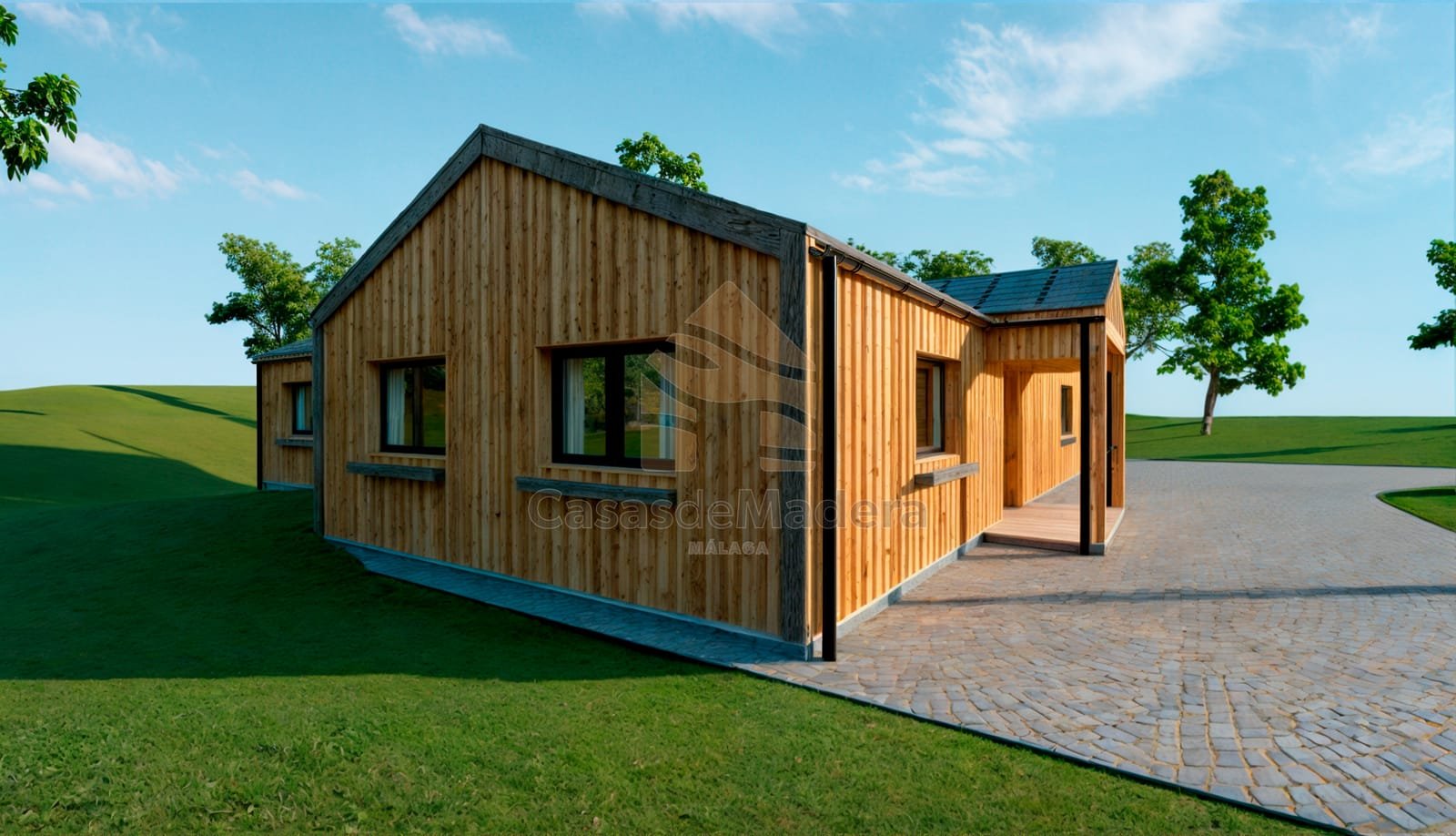 Casa prefabricada de madera Capuchinos de Casas de Madera Málaga