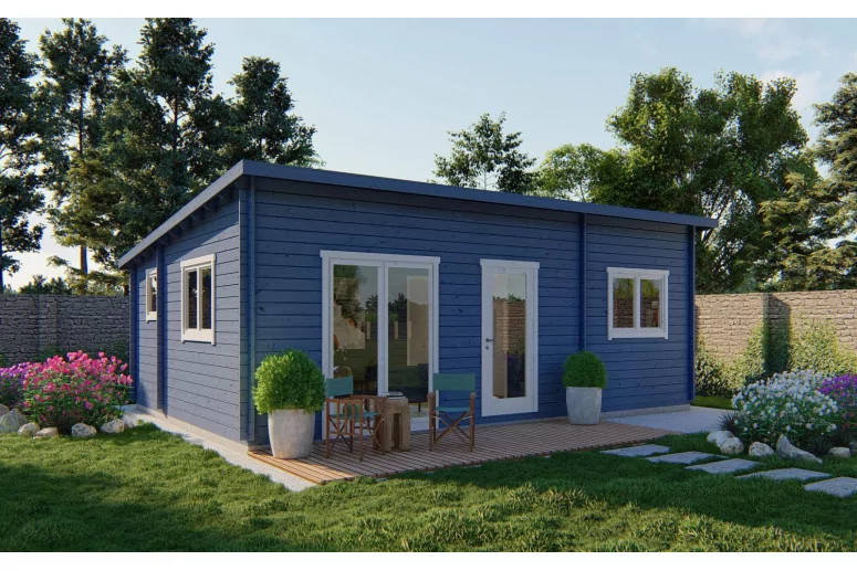Casa prefabricada Casa de madera Las Palmas (50 m²) de Casas de Madera Modernas