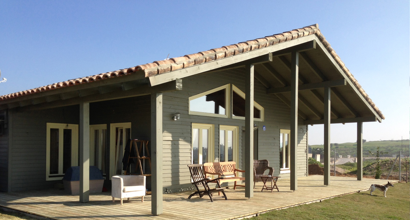Casa prefabricada Casa de madera Ronda de 144 m² y 3 dormitorios de Casas de Madera Yustas