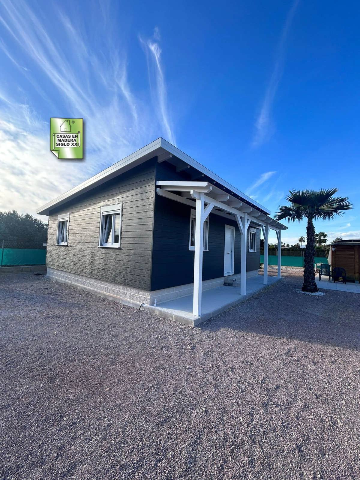 Casa prefabricada Casa prefabricada Markus 95 m² de Casas de Madera Siglo XXI