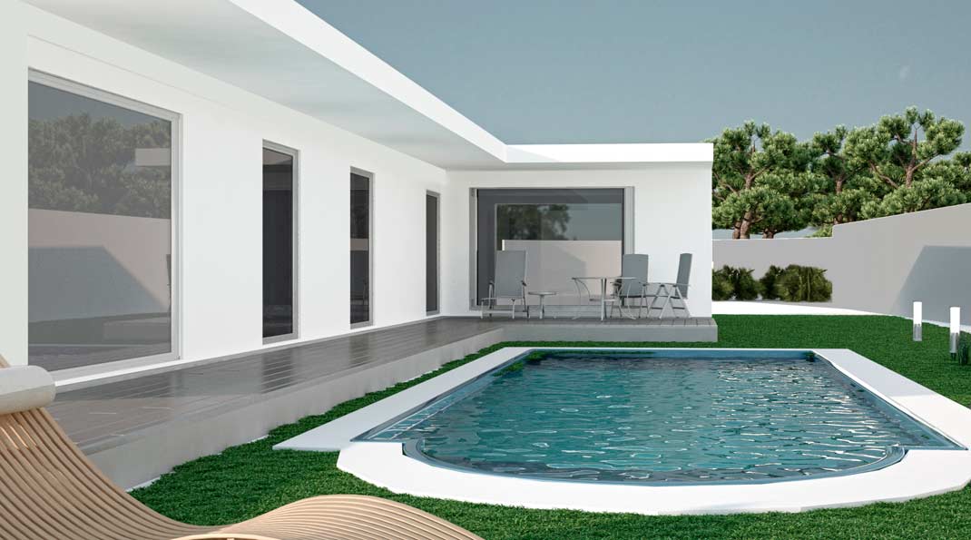 Casa de hormigón Kona 160 m²