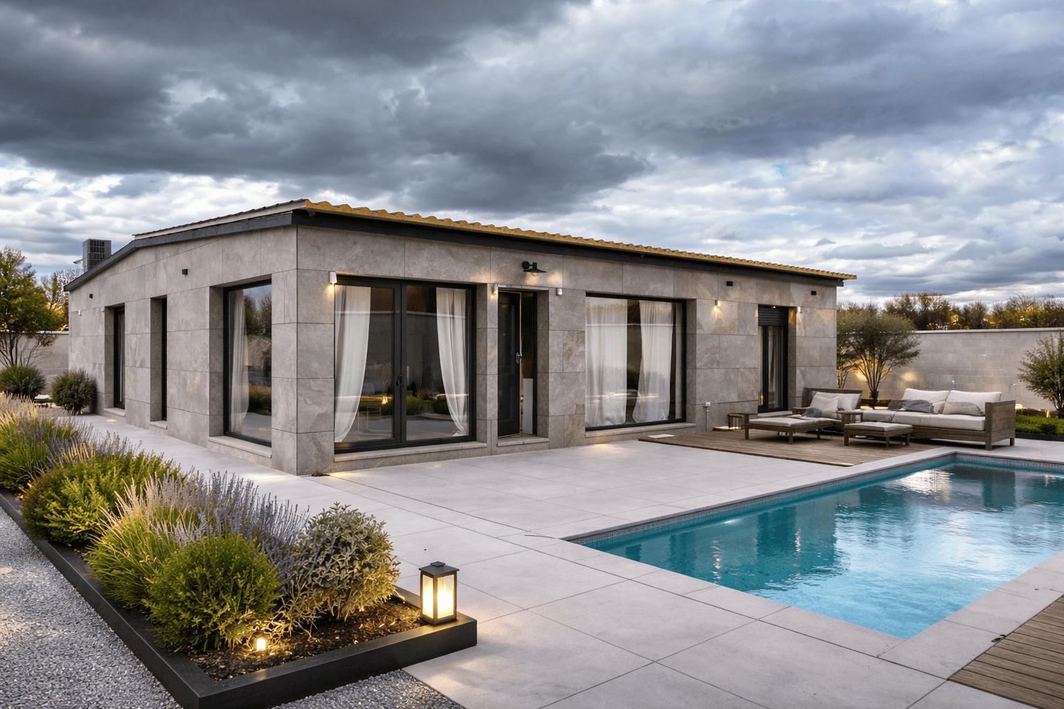 Vivienda prefabricada en Salamanca (180 m²)