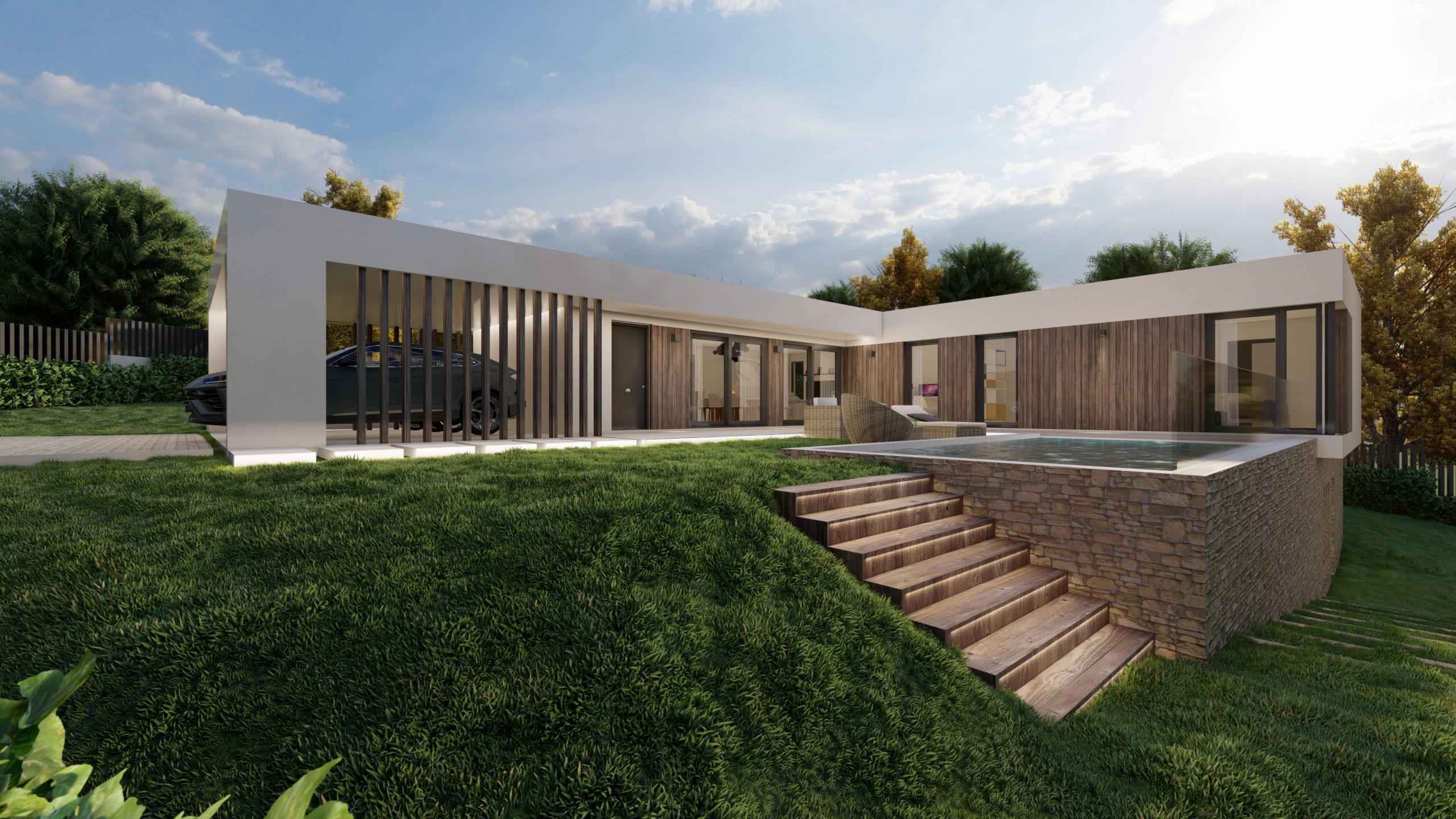 Casa prefabricada Casa Ourolo 141 m² de Customizable