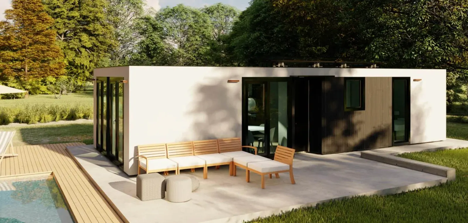 Containerhaus mit 90 m² (Modell Mallorca) von Dos Días Container