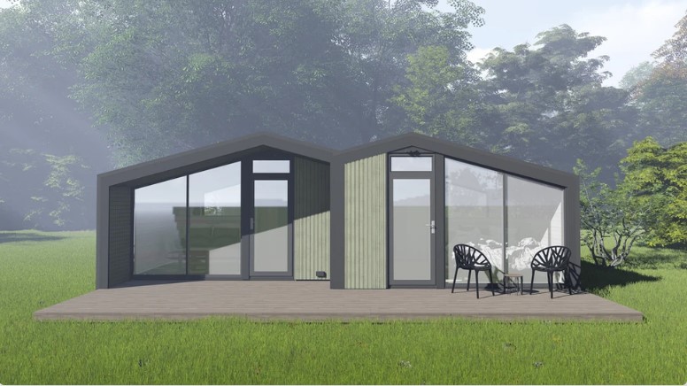 Casa prefabricada Casa modular M-Cabin M54 (54 m²) de Ekoetxea