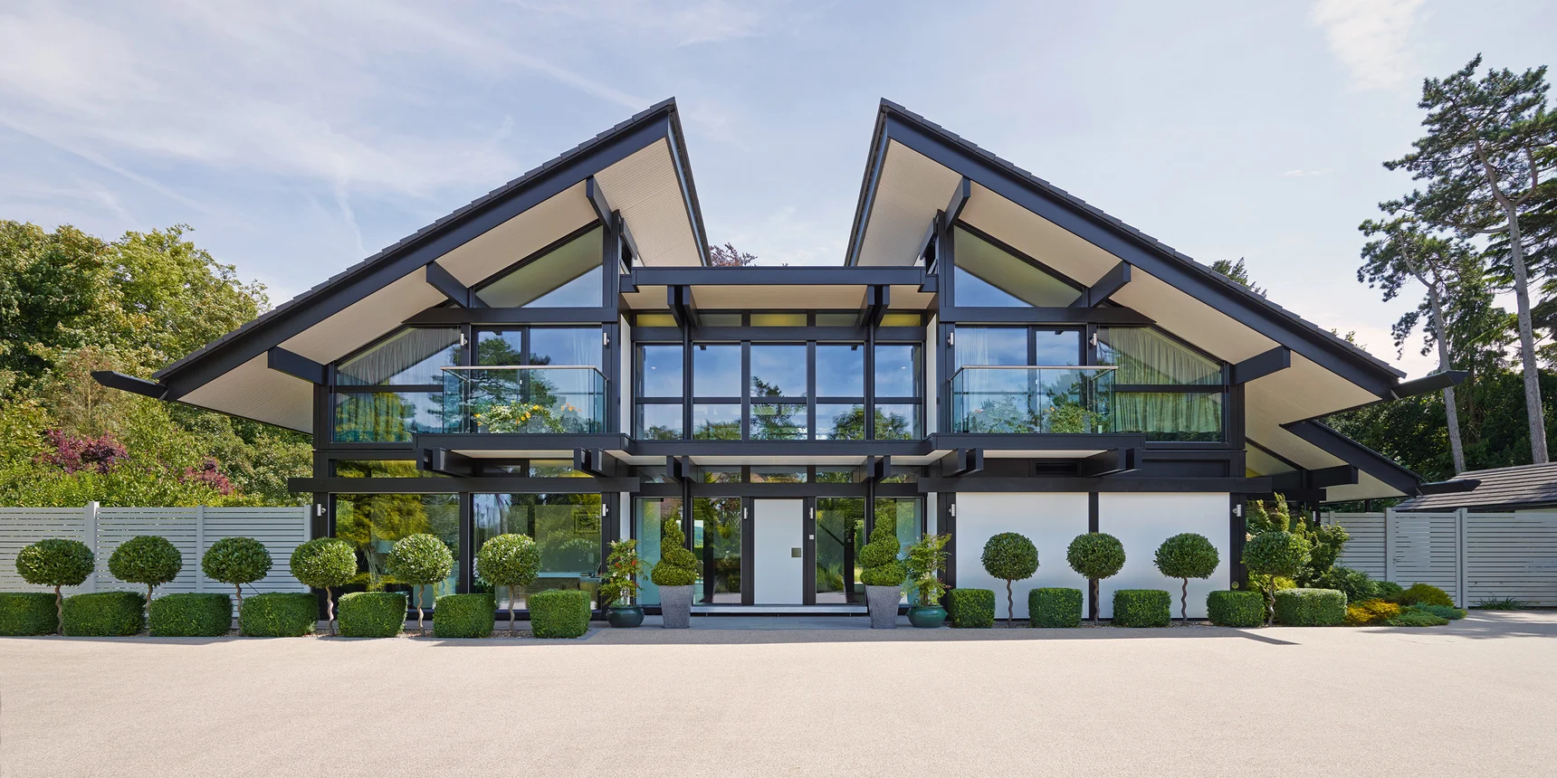 Casa prefabricada Villa prefabricada de madera y vidrio ART Special de Huf Haus
