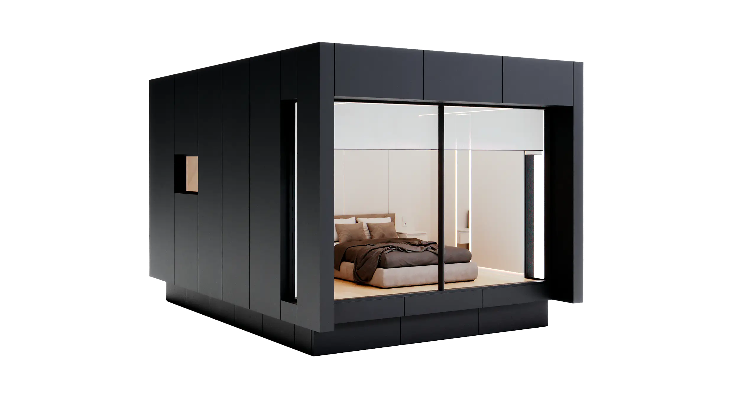 Casa prefabricada Casa cápsula de diseño KEU Little 23 m² de KEU