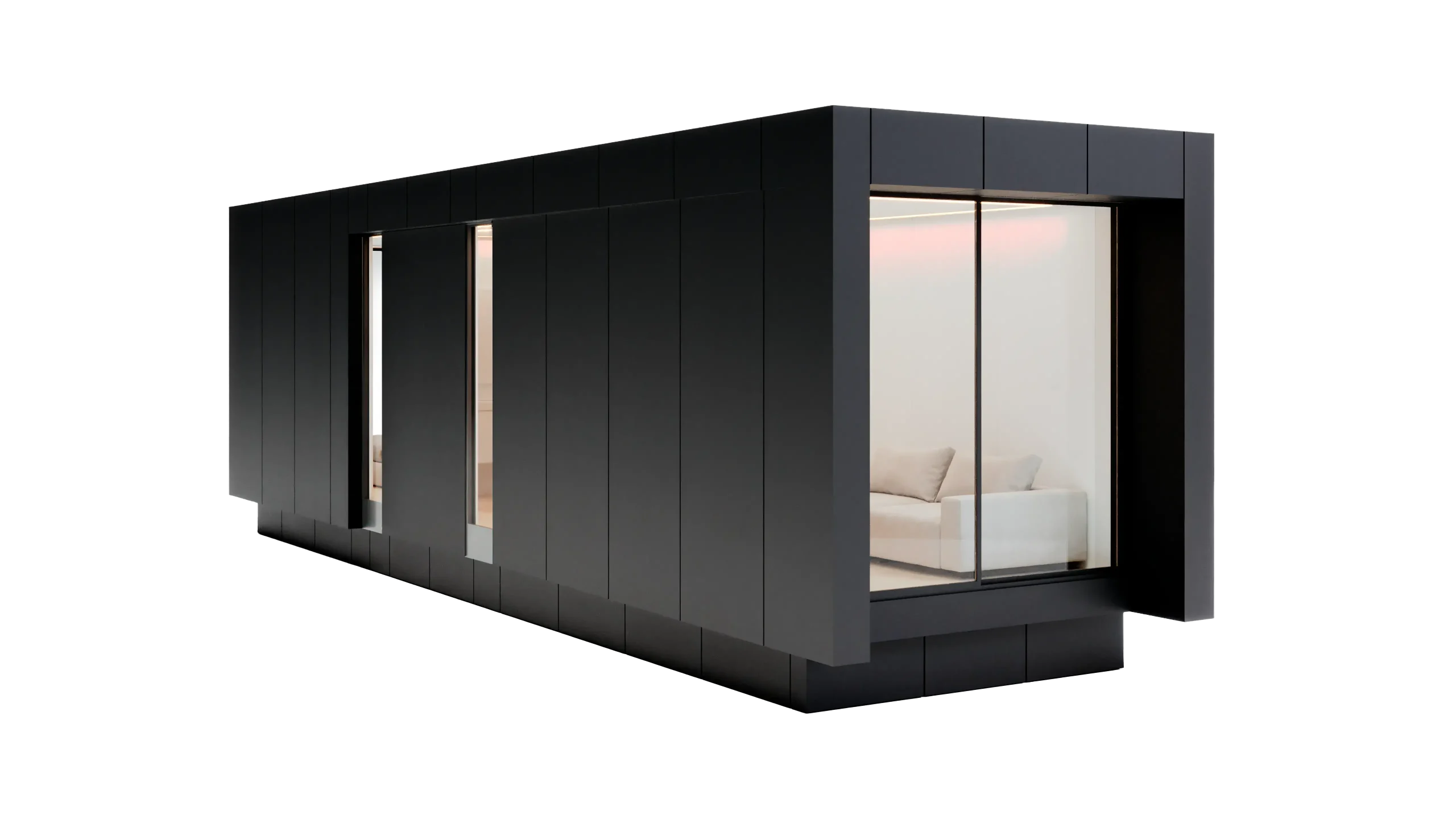 Casa prefabricada Casa cápsula prefabricada de acero Nomad de KEU