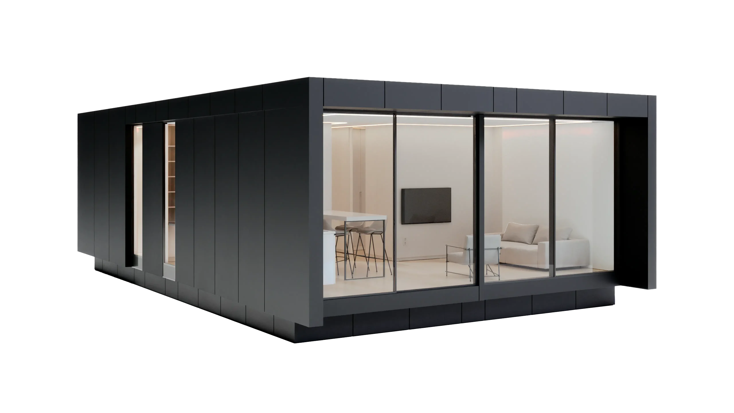 Casa prefabricada Casa modular de acero KEU XL de 94 m² de KEU