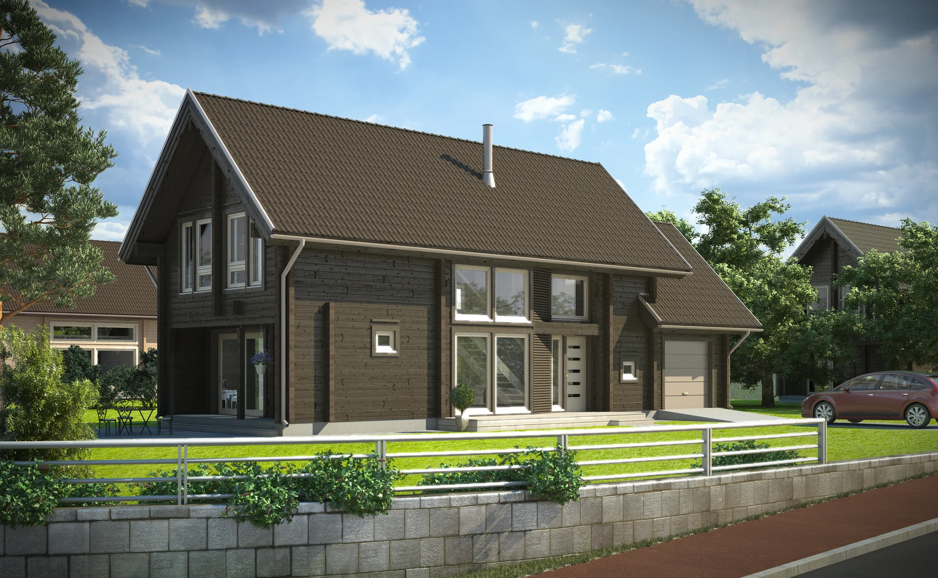 Casa prefabricada Apertus de Kontio