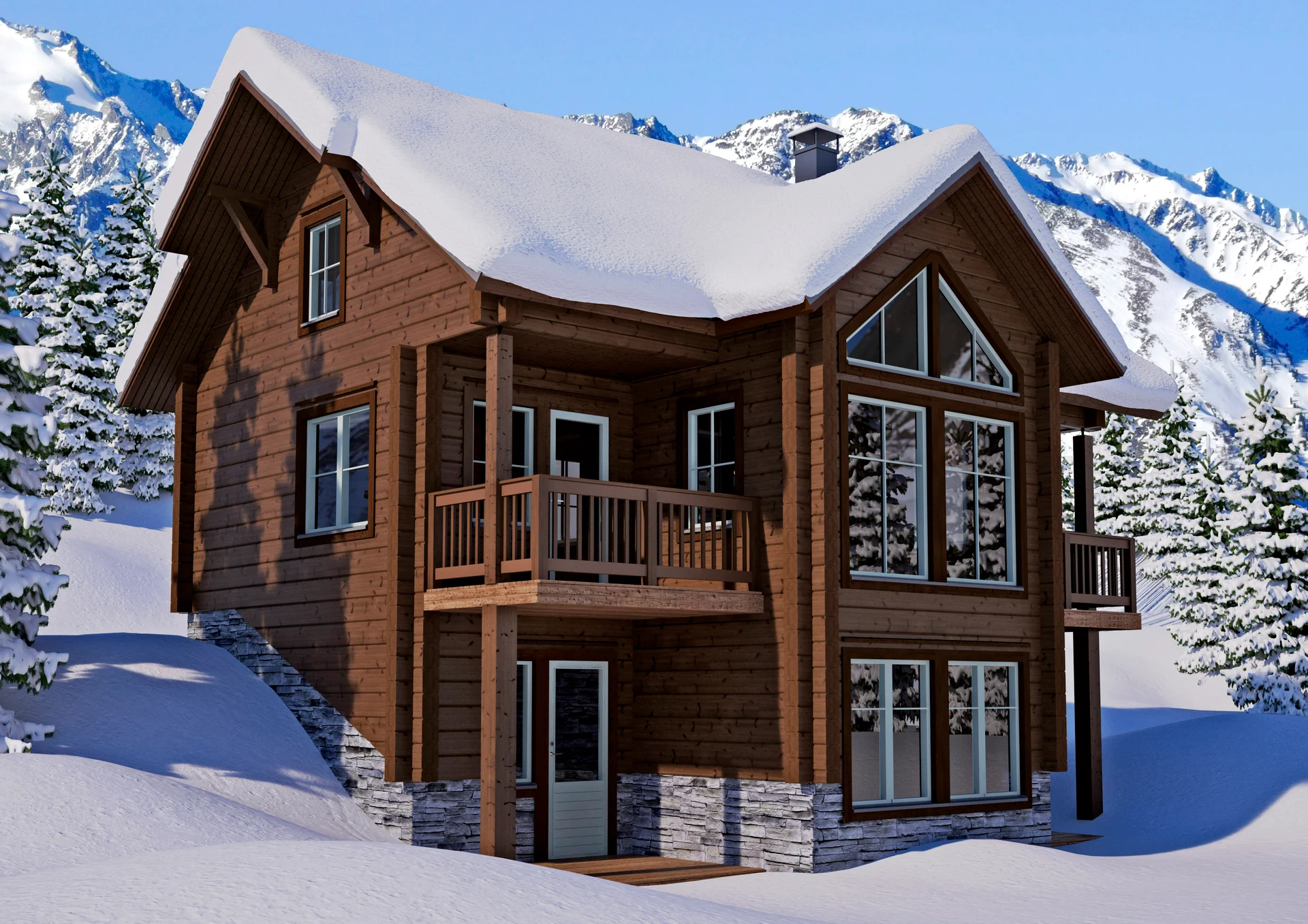 Casa prefabricada Aspen de Kontio
