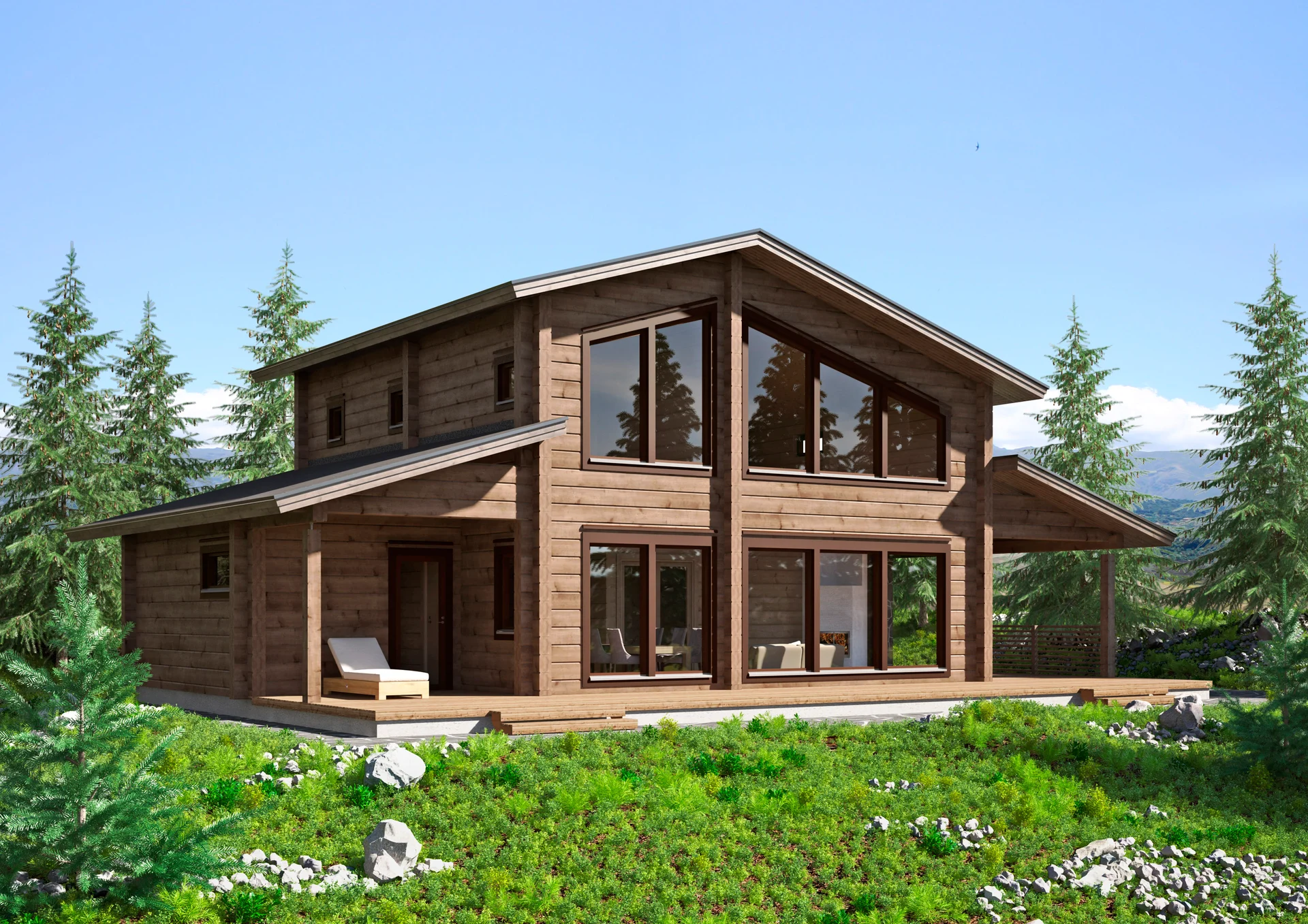 Casa prefabricada Chamonix de Kontio