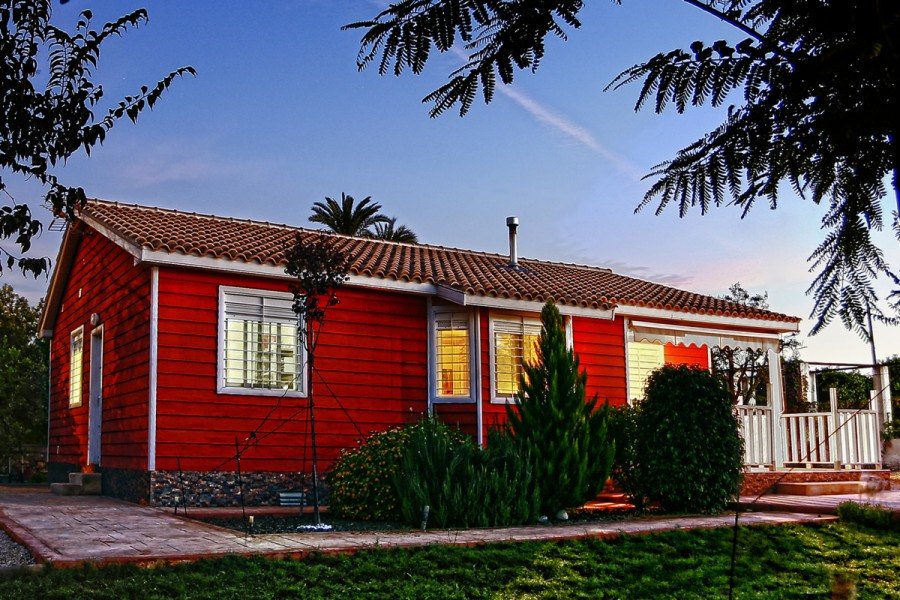 Casa de madera 105 m²
