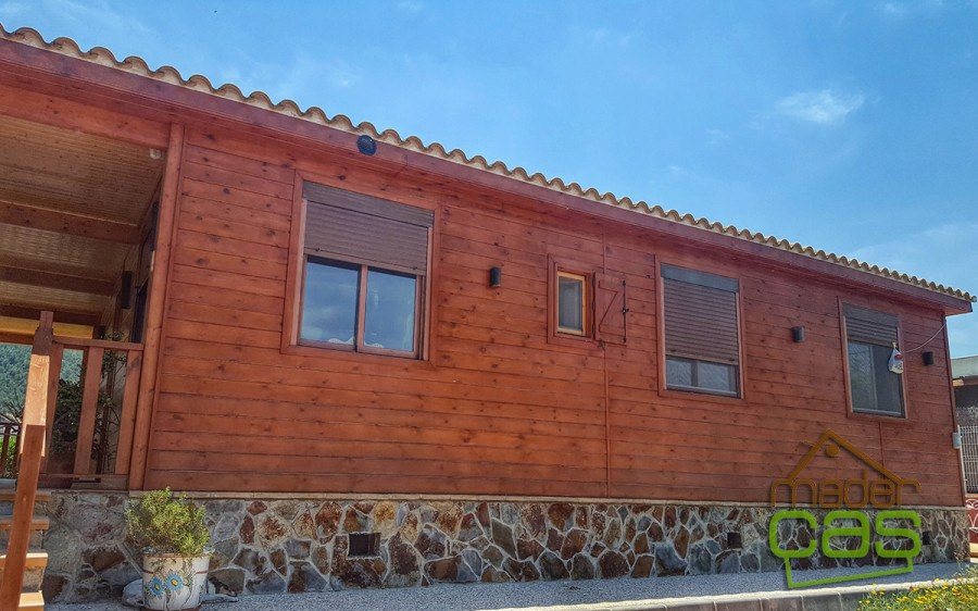 Casa prefabricada Casa de madera 153 m² de Madercás