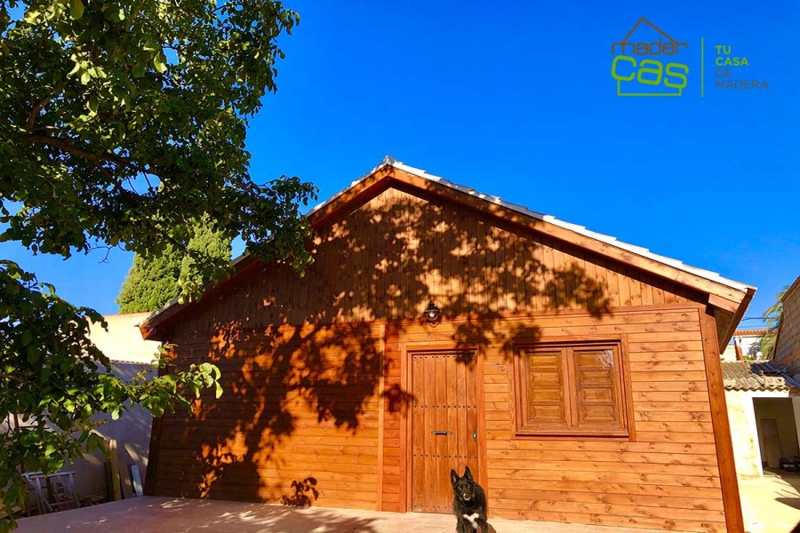 Casa prefabricada Casa de madera 53 m² (con buhardilla) de Madercás