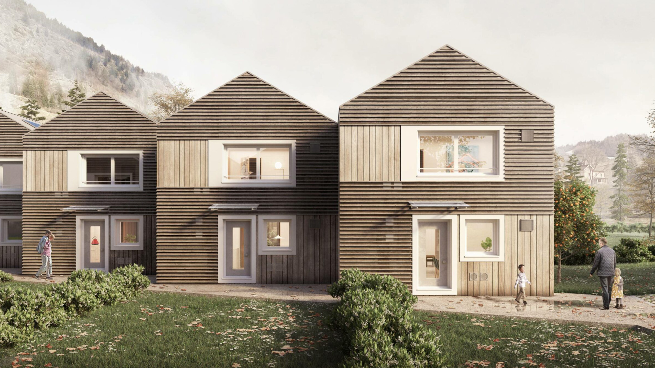 Casa prefabricada Casa plegable de madera M.A.DI 84, 84 m² de M.A.DI