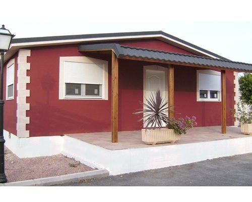 Casa prefabricada de madera Modelo Málaga 66,5 m²