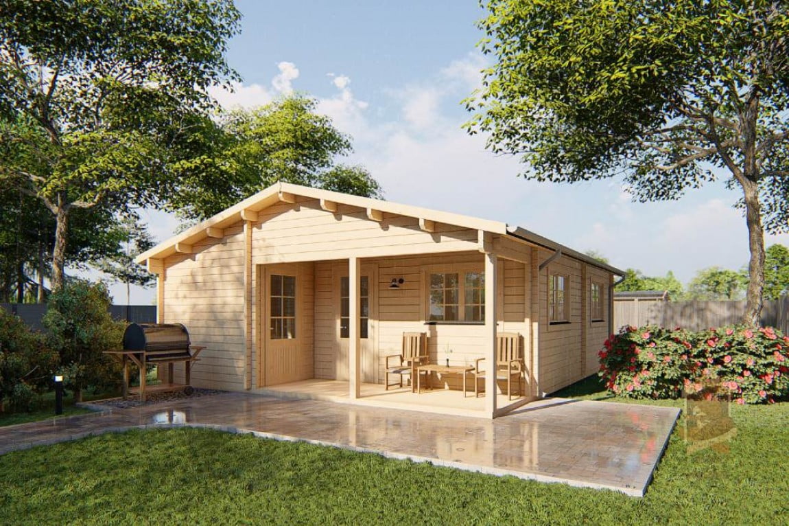 Casa prefabricada Casa de madera Lava 57 m² de Modular Vivendi