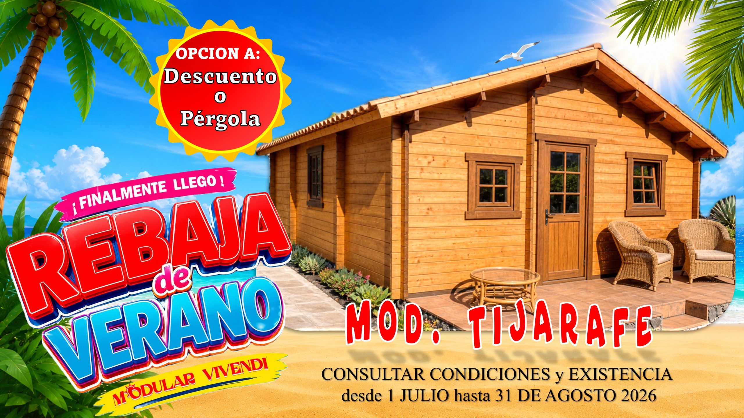 Casa prefabricada Casa prefabricada de madera Tijarafe de Modular Vivendi