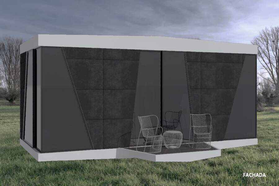 Casa prefabricada Casa prefabricada Módulo 1 32 m² de Panelman