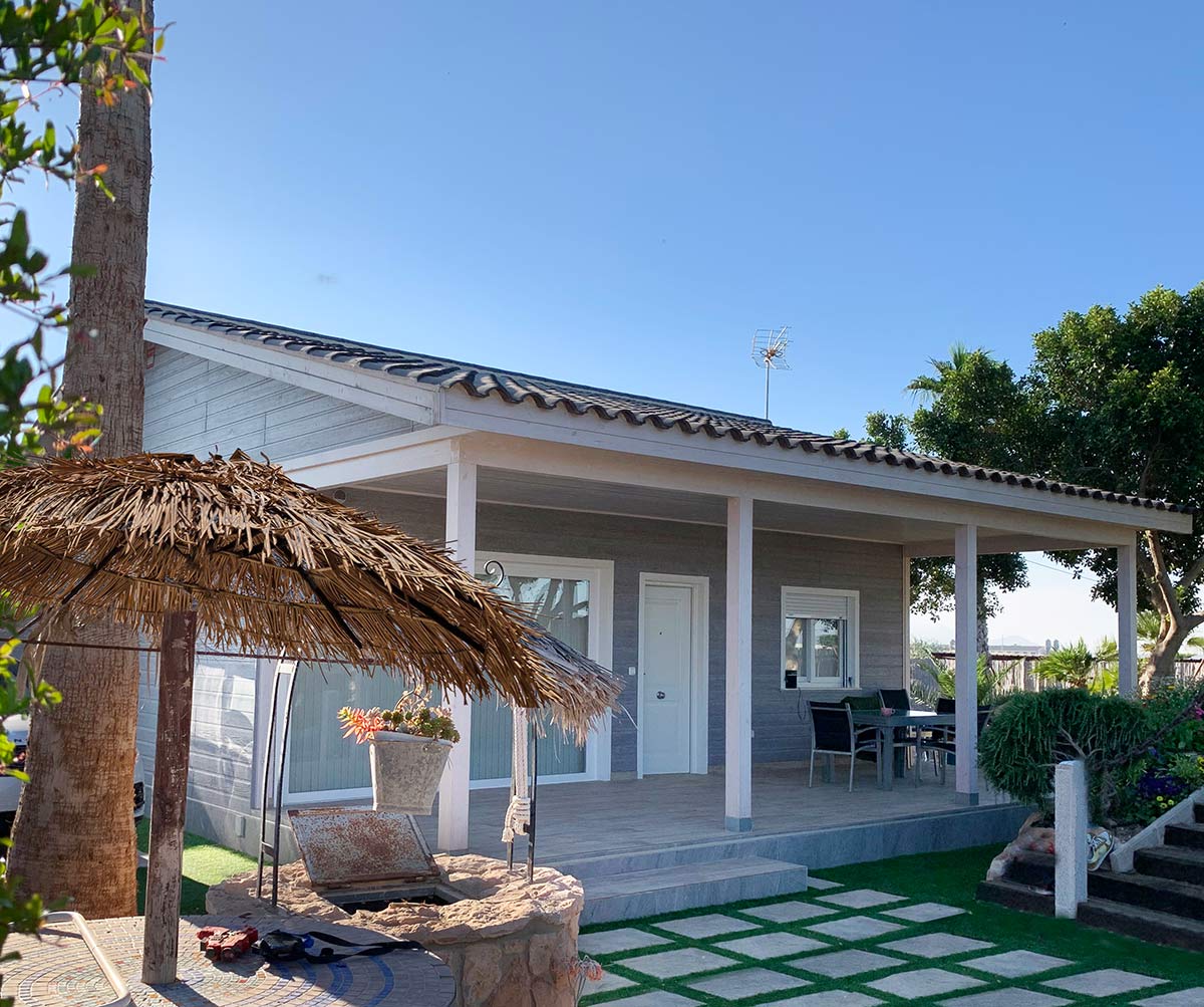 Casa de madera de 104 m²