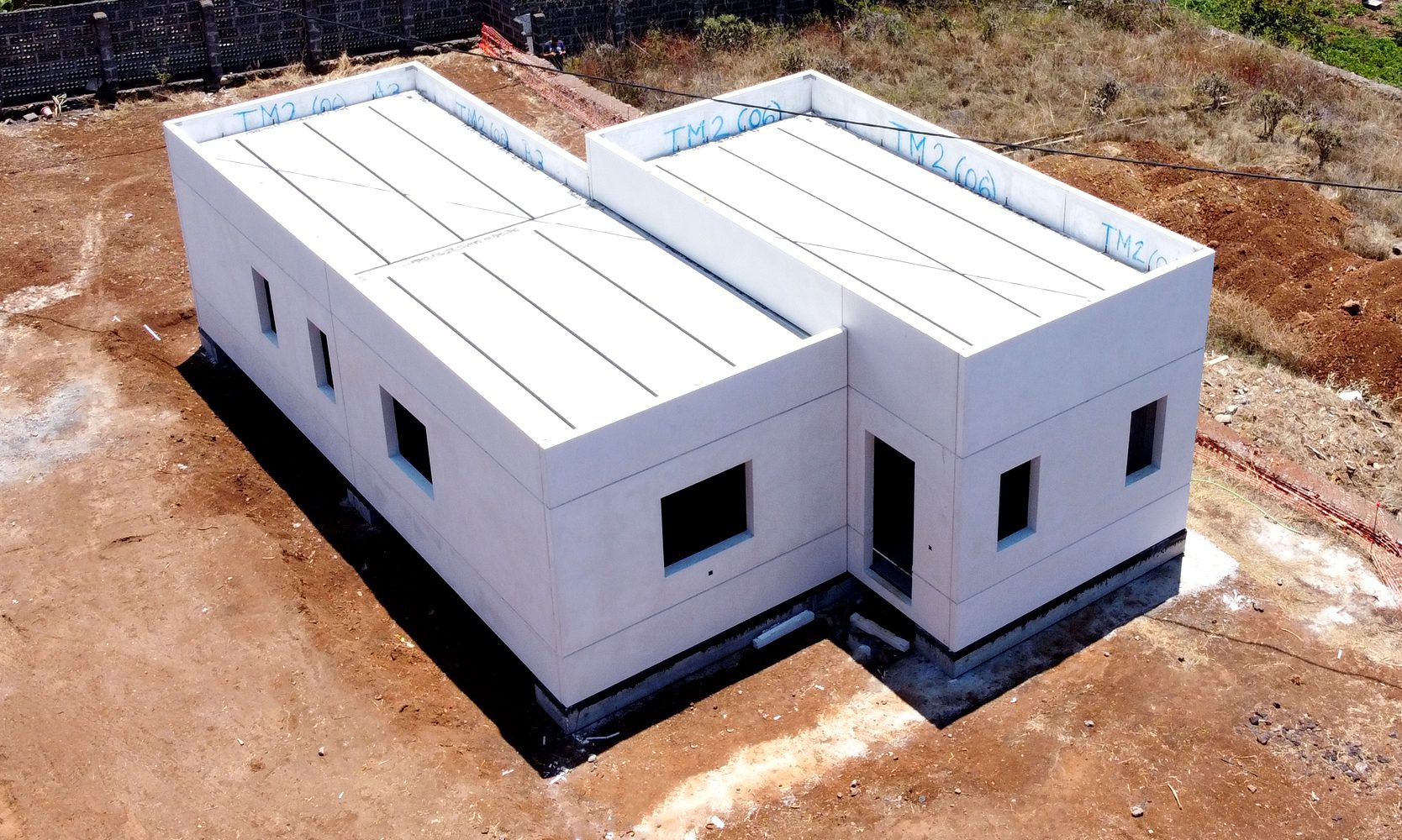 Casa prefabricada Casa prefabricada de hormigón TM2 Magma (solo estructura) de Teide Modular