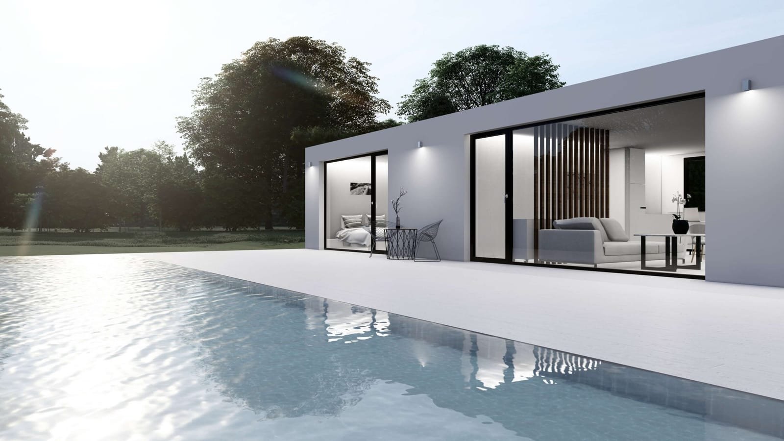 Ebro single-storey container home with 3 bedrooms