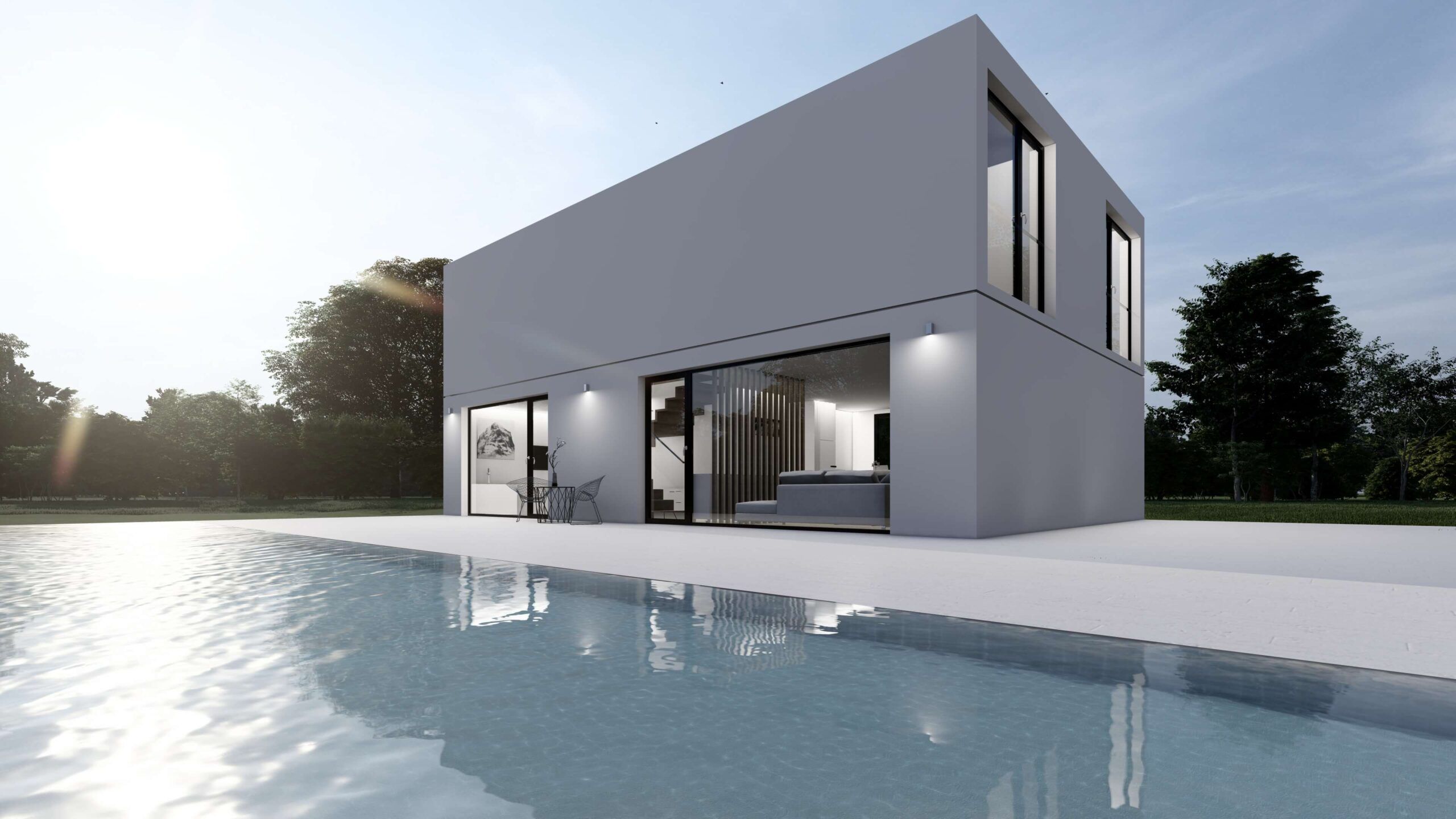 Casa prefabricada Sella (TCC 180 D_L) de The Corten Company