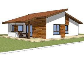 Casa prefabricada Casa de madera 3M1 (102 m²) de Tinastur