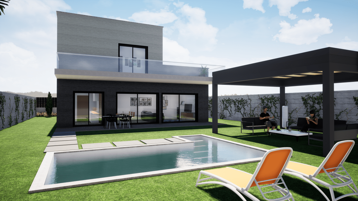 Casa prefabricada Modelo Granada de VP Viviendas Prefabricadas de Hormigón