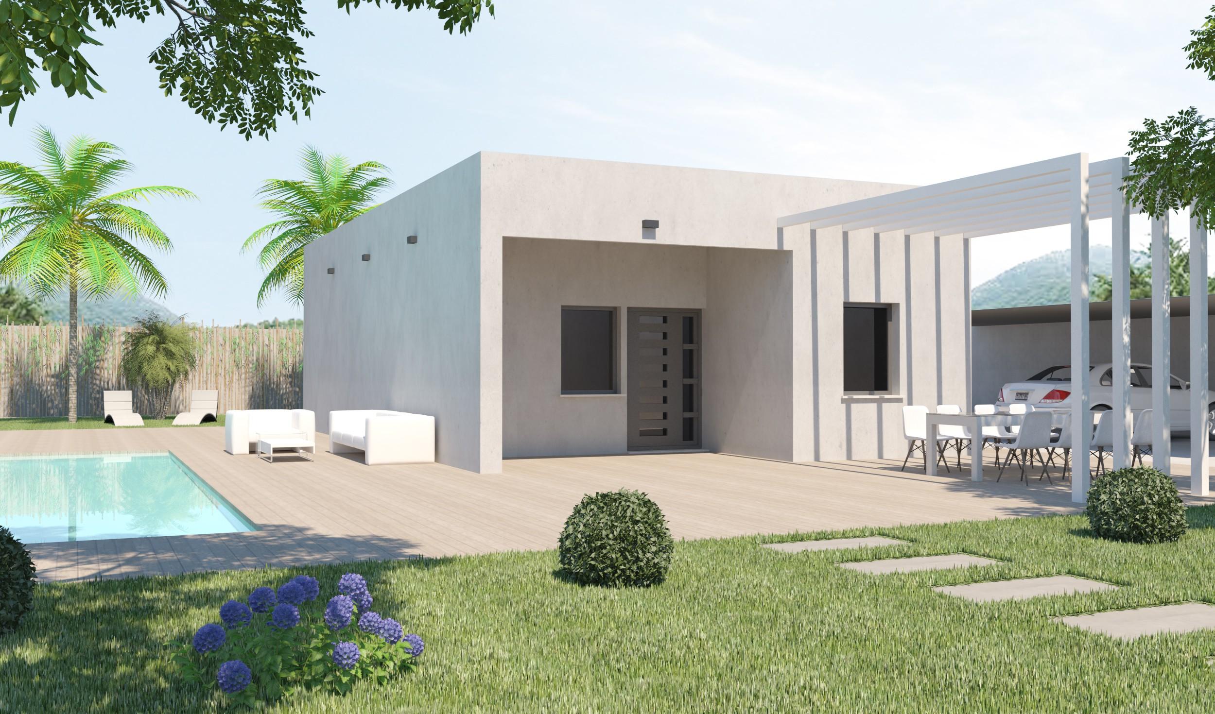Casa prefabricada Modelo Valencia de VP Viviendas Prefabricadas de Hormigón